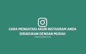 Akun Anda Diragukan Ig