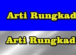 Arti Kata Rungkad Slot Artinya Bahasa Indonesia Adalah