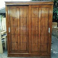 Harga Lemari Jati 2 Pintu Sliding